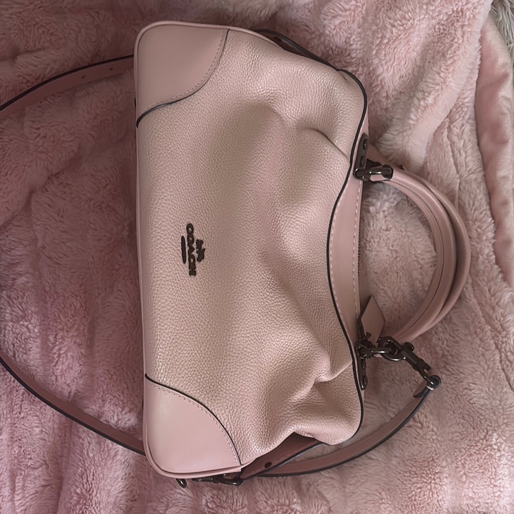 Coach Pink Leather Women's Bag